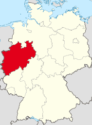 Bildquelle: http://de.wikipedia.org/wiki/Datei: Locator_map_North_Rhine-Westphalia_in_Germany.svg 