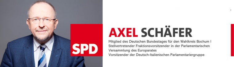 Axel Schäfer – SPD Abgeordneter im Deutschen Bundestag für Bochum